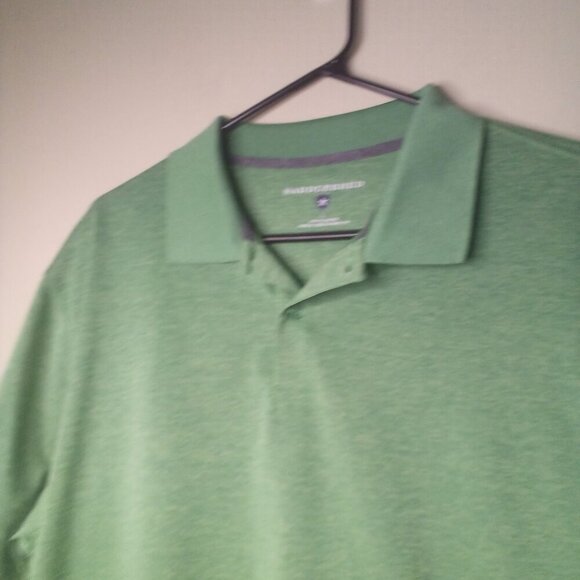 Saddlebred Polo Shirt Men L Short Sleeve Golf Green - Picture 3 of 12